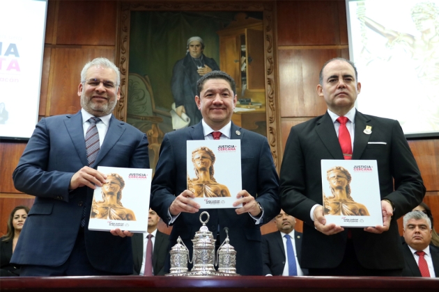 El Nuevo Poder Judicial de Michoacán avanza hacia una consolidación de justicia completa: Hugo Gama 